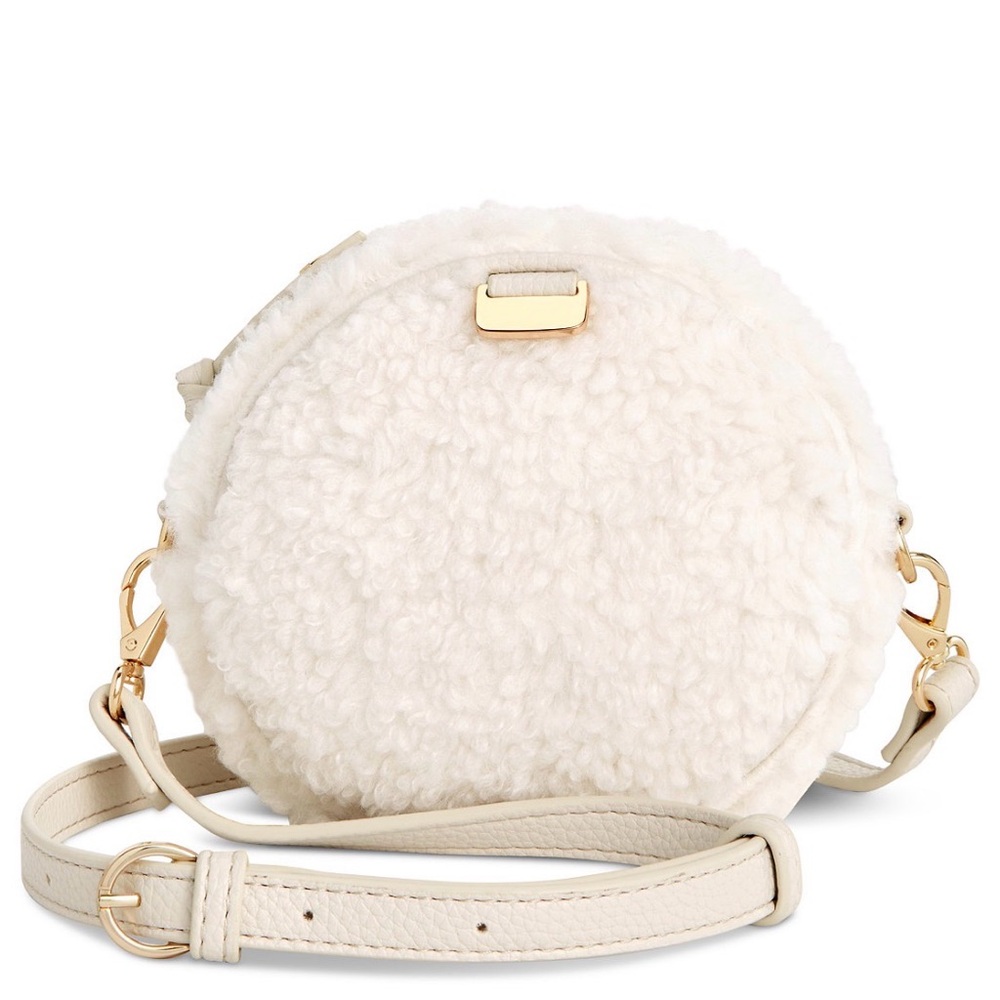 On 34th Kelbyy Mini Sherpa Crossbody,
